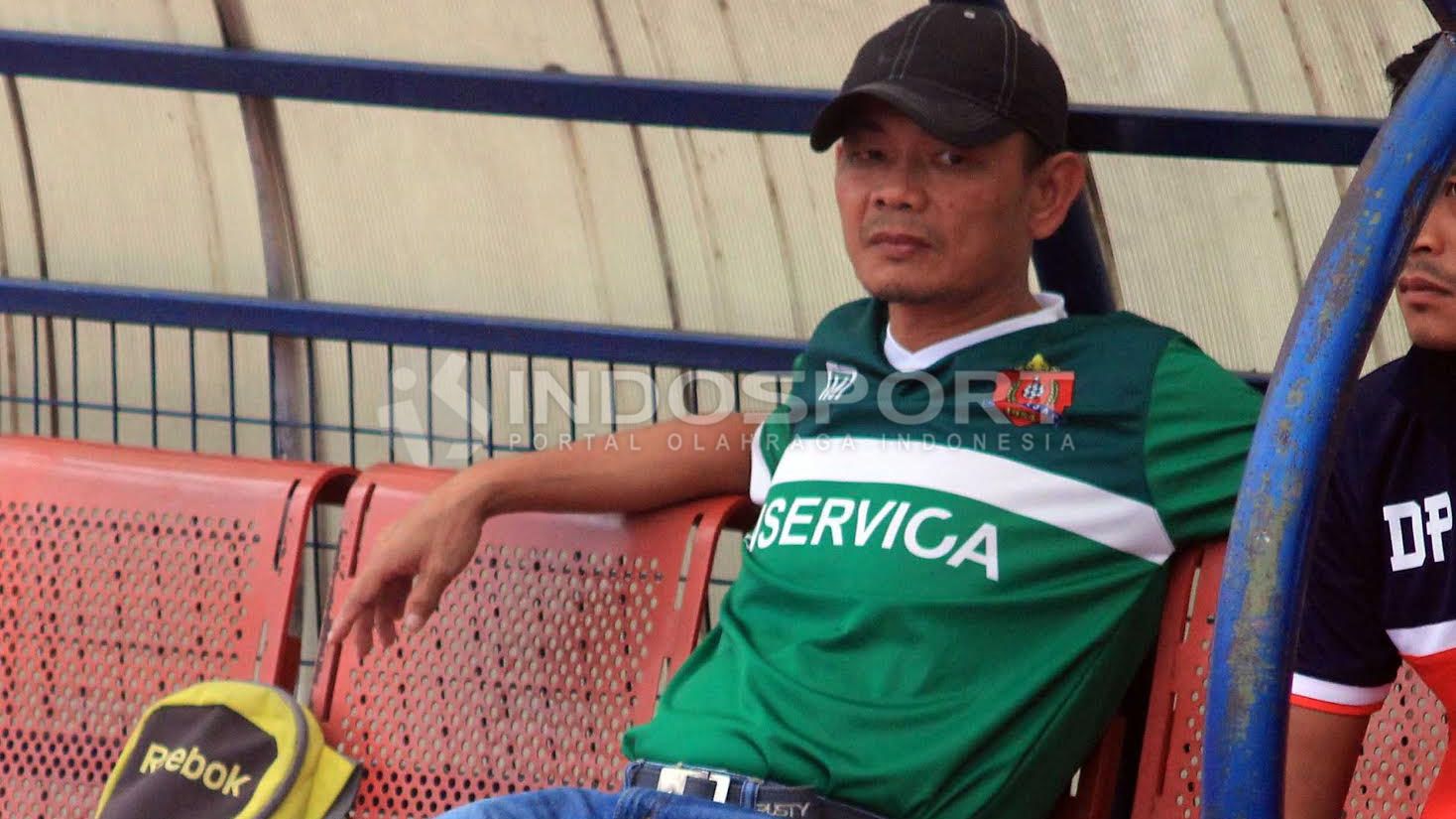 Pelatih Persipura Jayapura, Liestiadi. Copyright: © Ghozi el Fitra/Indosport